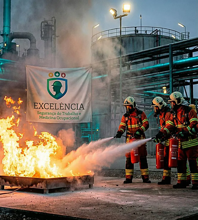 Curso de formação de brigada de incêndio
